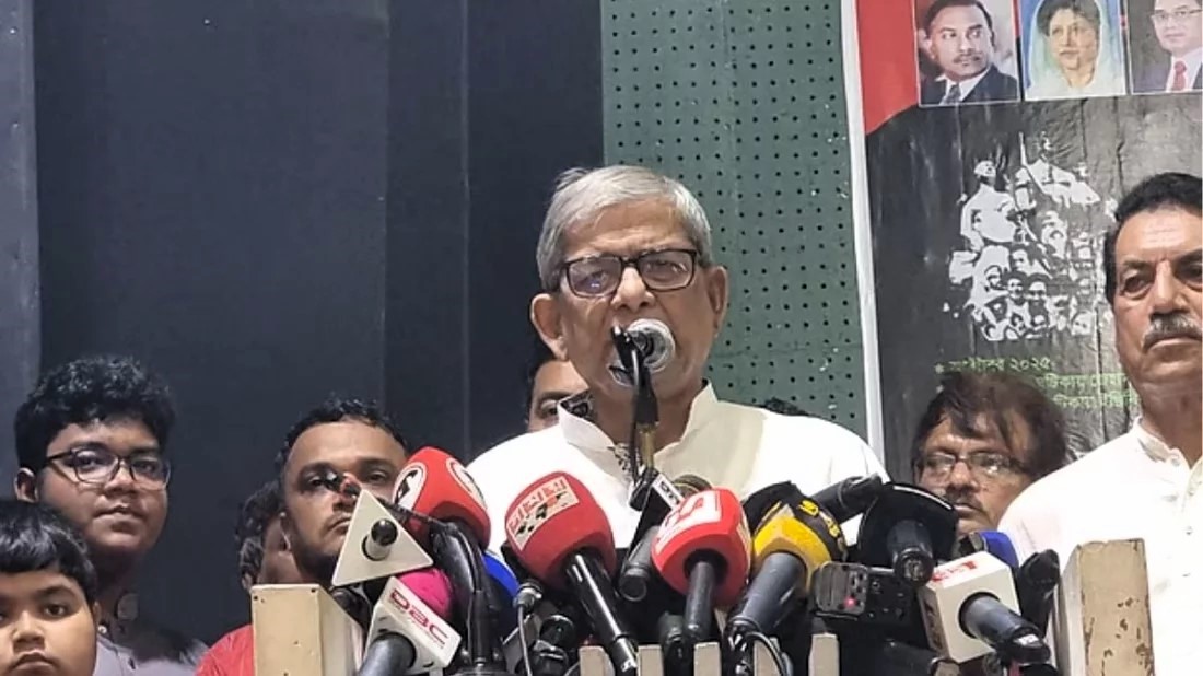 ‘আমরা তো তোমাদের মার্কাতে বাধা দিইনি, তাহলে বিএনপির ধানের শীষ নিয়ে টানাটানি কেন!’